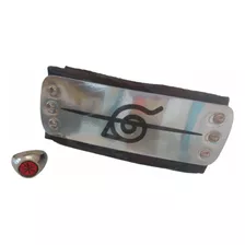 Naruto - Set Itachi #1 - Vincha Bandana + Anillo Akatsuki