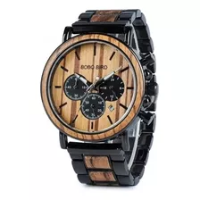 Reloj De Madera Bobo Bird Original Café