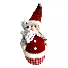 Muñeco De Navidad Papa Noel Santa Claus Adorno 47cm.