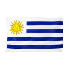Bandera De Uruguay Oficial 150x90cm Tejida Disershop