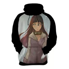 Blusa De Frio Moletom Hinata Desenho Serie Naruto Anime 012