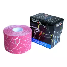 Kinesiology Tape Bandagem Marca Theraband Pink/rosa