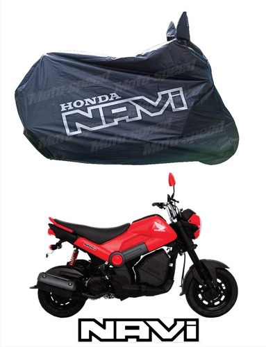 Funda Cubierta Impermeable Para Motos Honda Navi Foto 4