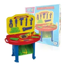 Brinquedo Infantil Bancadinha De Ferramentas 31 Peças 60 Cm