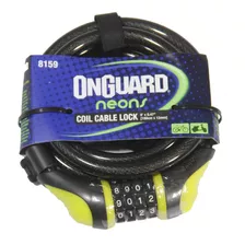 Candado Para Bicicleta Onguard Clave Doberman Color Amarillo