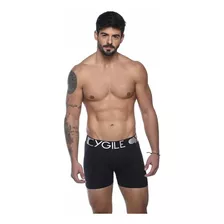 Kit 3 Cueca Cygile Boxer For Man 96% Algodão