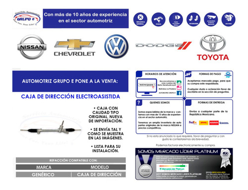 Caja Direccin Cremallera Honda City 1.5 L 2014 Al 2020 Foto 8