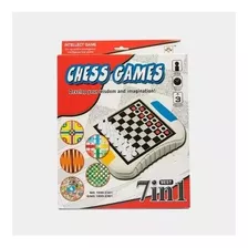 Set Juegos De Mesa Familiar 7 En 1