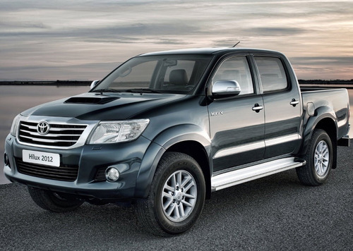 Espejo Electrico Toyota Hilux Vigo Crom. 2007 A 2016 Luz Foto 9