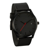 Reloj Casual Y Elegante Color Negro Para Hombre