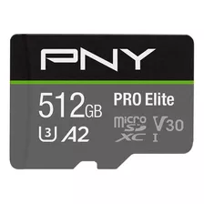 Pny Technologies 512gb U3 Pro Elite Microsd Card