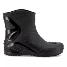 Botas Lluvia Moto Bici Delivery Pvc Caña Larga - Vxv 