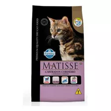 Ração Matisse Cordeiro Para Gatos Adultos Castrados 800g