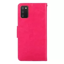 Funda Case Para Samsung A52 Flip Cover Fucsia Antishock