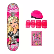 Barbie Skate Com Adesivos My Best Friend - Fun Divirta-se