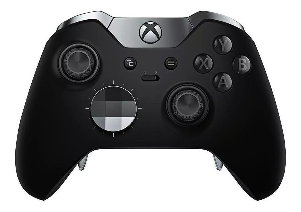 Controle Joystick Sem Fio Microsoft Xbox Mando Inalámbrico Xbox One Elite Preto