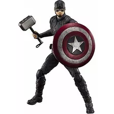 Naciones Tamashii S.h. Figuarts Captain America -final Battl