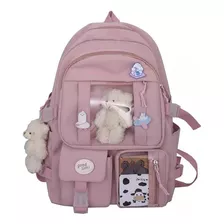 Backpack Aesthetics Teenager Hanging Bear Academy Para Mujer