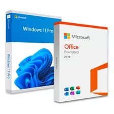 Pack Windows 11+office 2019 Chave Ativação Licença Original