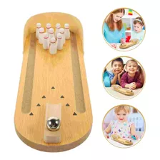 Boliche Didactico Infantil Juego De Mesa Bolos