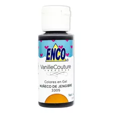 Colorante Enco Gel Yummy 40 Gramos Color Muñeco De Jengibre