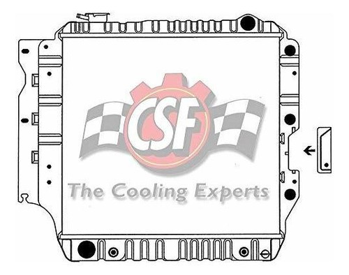 Foto de Csf Radiator 87-04 Jeep Wrangler (hd) (2578)