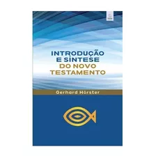 Livro Introdução E Síntese Do Novo Testamento - Esperança