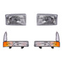 Set Calaveras + Faros Depo Ford Excursion 2005-2007