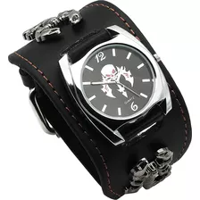 Reloj De Calavera De Escorpión Punk Para Hombres Y Mujeres, 