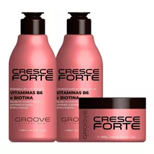 Kit De Crecimiento Cresce Forte Groove Pequeño