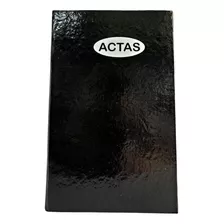 Libro Actas X 200 Folios Contable Clochet 2 Manos Tapa Dura