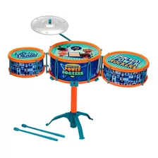 Brinquedo Bateria Musical Power Rockers Infantil Fun 84270