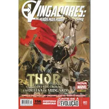 Vingadores Os Heróis Mais Poderosos Da Terra N° 03 - 156 Páginas Em Português - Editora Panini - Formato 17 X 25 - Capa Mole - Bonellihq 3 Cx269 S20