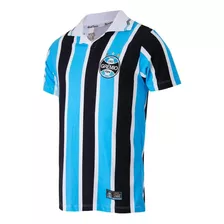 Camisa Grêmio Retrômania Original 1995 Libertadores Tricolor