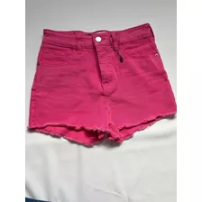 Short Sybilla Fucsia Nuevo Sin Etiquetas Talle 36