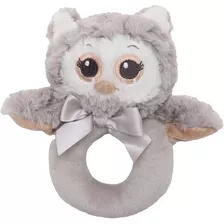 Bearington Baby Lil&#39; Owlie - Sonajero De Peluche Di...