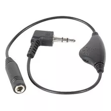 Control De Volumen En El Cable Para Auriculares De 3,5 Mm, N