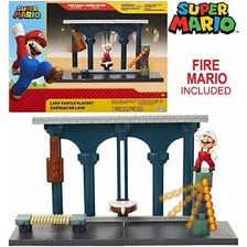 Nintendo Super Mario Lava Castillo Deluxe Juega Conjunto, In
