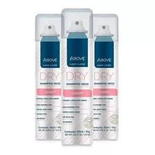  Shampoo Seco Above Candy 150ml 3 Unidades