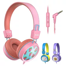 Auriculares Para Niños Para La Escuela Con Micrófono New Bee