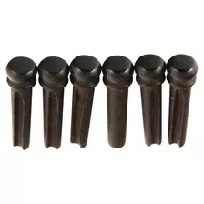 Pins Para Puente De Guitarra De Ébano Taylor X6