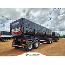 Rodotrem Basculante Rodocaçamba Guerra 35m³ Dolly Rebaixado