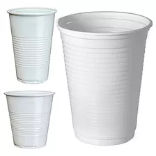 Vasos Plásticos Descartables 220 Cc Bco/traslúcido (x 1000)
