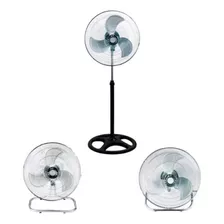 3 Ventiladores De Pie 3en1 Aspas Metal Goldtech Ferreplus