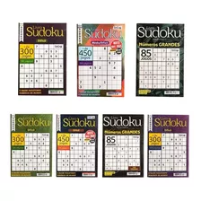 Kit 7 Revistas Passatempo Sudoku Mais Jogos 100 Páginas