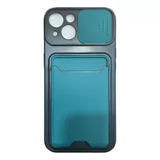 Carcasa Funda Protector Tarjetero Cubre Camara iPhone 13