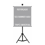 TripÃ© Banner 2.10m RegulÃ¡vel Aluminio Porta Banner Pedestal