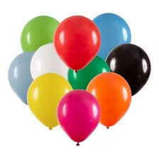 Balão Redondo Profissional Liso - Cores - 9 23cm - 50 Un
