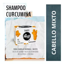 Shampoo Sólido The Mash Store Curcumina 