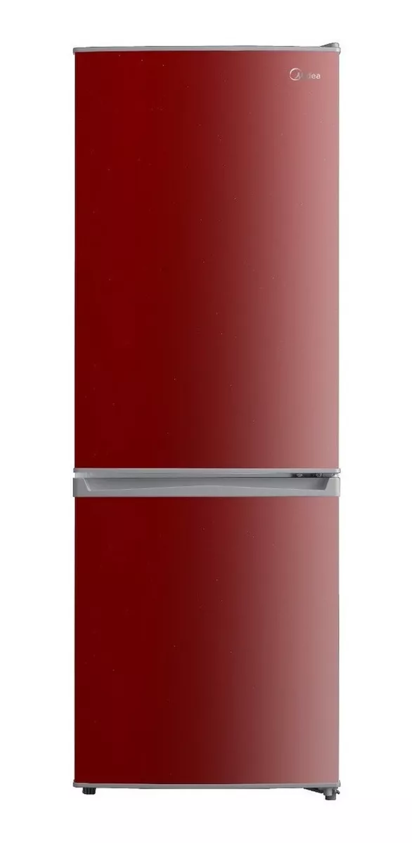 Refrigerador Midea Mrfi-1700234rn Rojo Con Freezer 167l 220v - 240v